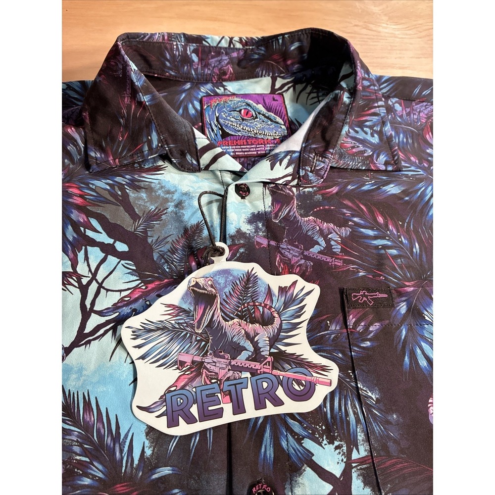 Retro Rifle Men's Large  "Prehistoric 2" - Picture 2 of 7